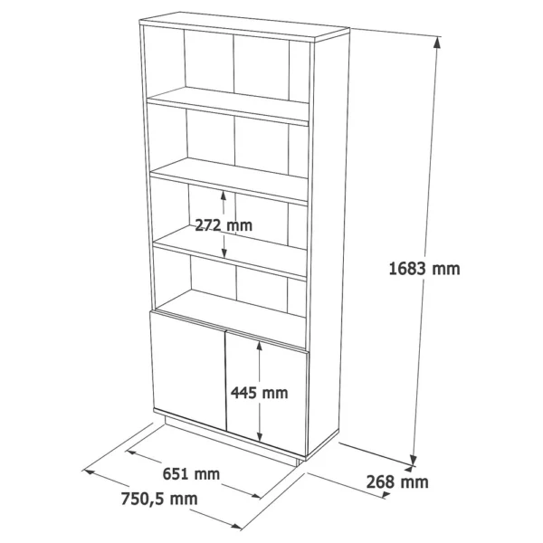 Nuvado Bookshelf - Image 5