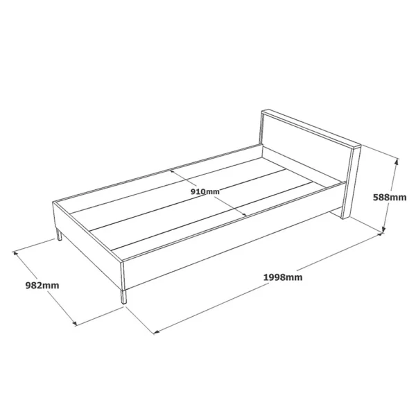 Halvik Bedstead - Image 3