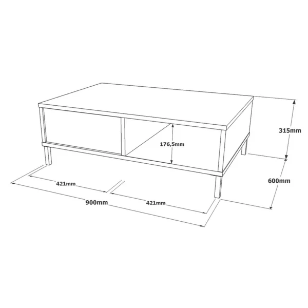 Lunvia  Coffee Table - Image 5