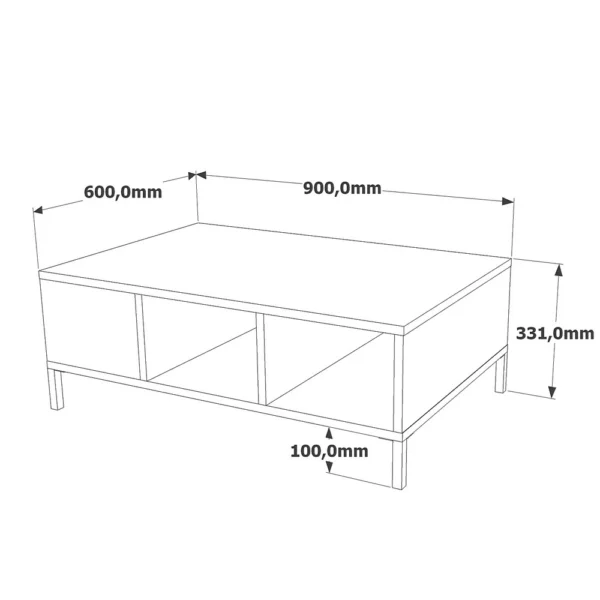 Vetra Coffee Table - Image 4