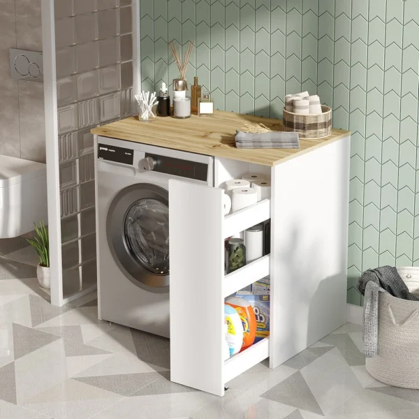 Kivano Washing Machine Cabinet - Image 3