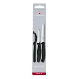 Swiss Classic Paring Knife Set of 3 with Peeler Victorinox