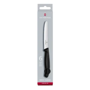 Swiss Classic Tomato and Table Knife Set of 6 Victorinox