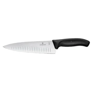 Swiss Classic Chef?s Knife, fluted edge Victorinox
