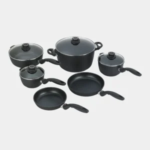 Kitchen cookware Set 10Pcs Swiss Diamond