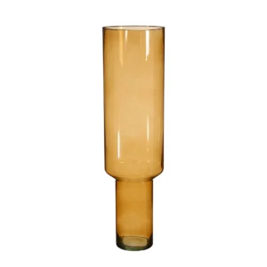 Fallon Vase Recycled Glass Brown