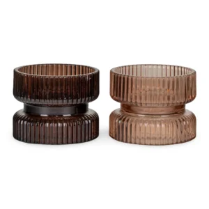 Vox Candle Holder House Nordic Glass (Set of 2)