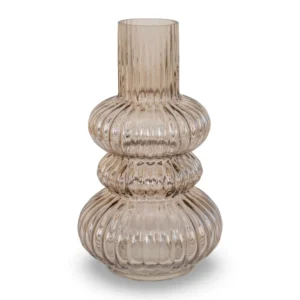 Vox Glass Vase Eclipse Pink Beige