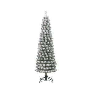 Charlton Pilar Christmas tree green frosted