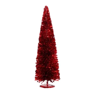 Decoration tree red h60