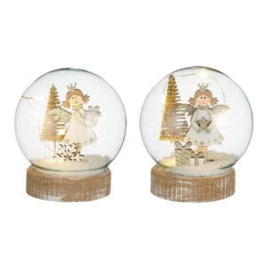 Decoball angel champagne 2 assorted