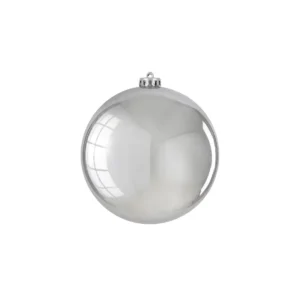 Bauble unbreakable silver shiny