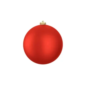 Bauble unbreakable red matt