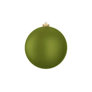 Bauble unbreakable d green matt