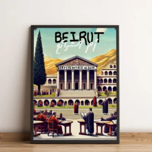 Sook's Beirut Law v1 Art Print