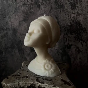 Women Afro Candle