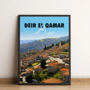 Sook's Deir el Qamar Art Print