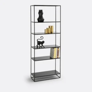 Halen Steel Shelving Unit with 6 Shelves