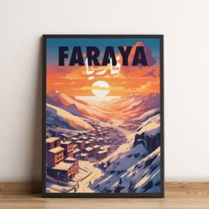 Sook's Faraya Art Print