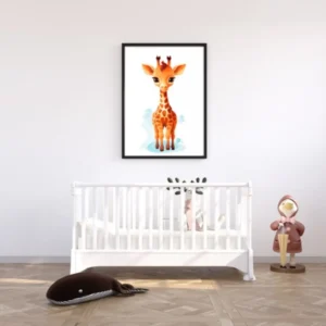 Sook's Giraffe Art Print Art Print