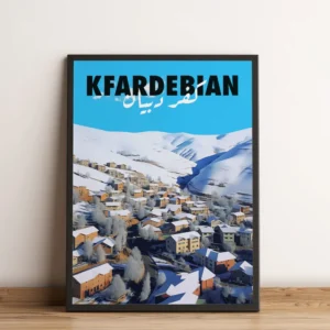 Sook's Kfardebian winter Art Print