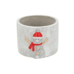 Cement Christmas Pot For Decoration