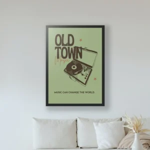 Sook's Old Town Music Art Print