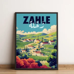 Sook's Zahle Art Print