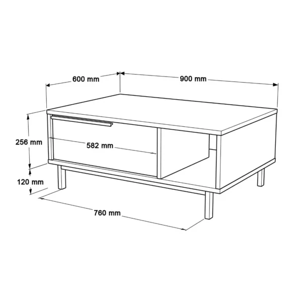 Coffee Table Form Form Coffee Table | Wonderbayt