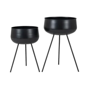 Vox Flowerpot Cover ARDOLA Metal Set of 2