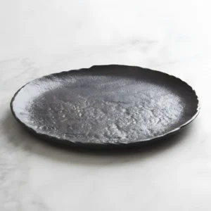 Vulcania Black Dinnerware Collection Tognana