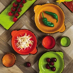 Vulcania Serveware Collection Green Tognana