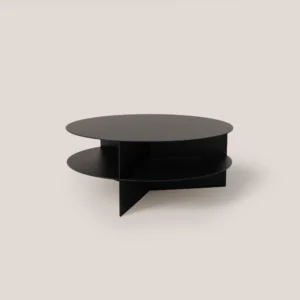 Dual Level Round Coffee Table