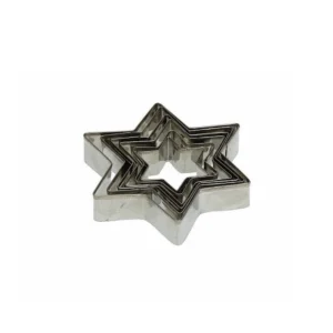 Set of 6 Cookie Cutters Star Mythos