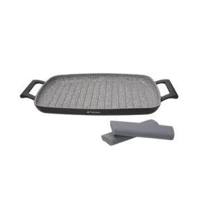 Rectangular Grill Titanium Coating Ambiziosa
