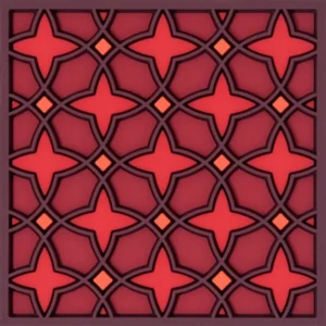 Coaster Najma Red
