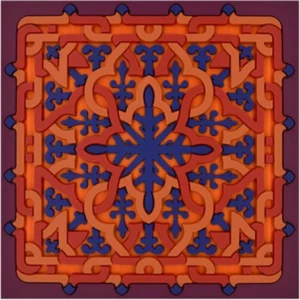 Coaster Vagabonde Crochet Velours