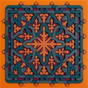 Coaster Vagabonde Crochet Soie