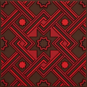 Coaster Matea Red