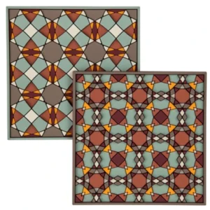 Coaster Sejjadeh Retro Combo - Combo of 6