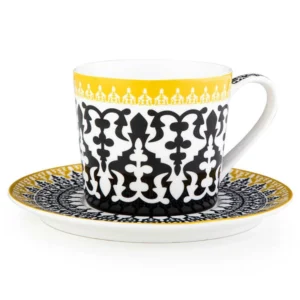 Teacup & Saucer Safra - Set of 4