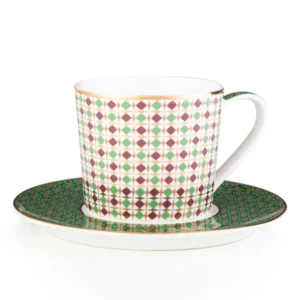 Teacup & Saucer Opera - Set of 4