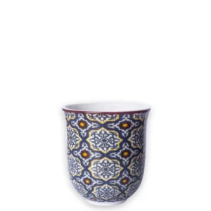 Coffee Cup Porcelain Vagabonde Blue - Set of 6
