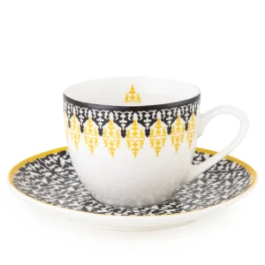 Coffee Cup & Saucer Safra - Set of 4