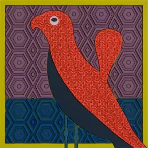 Trivet Birds of Paradise