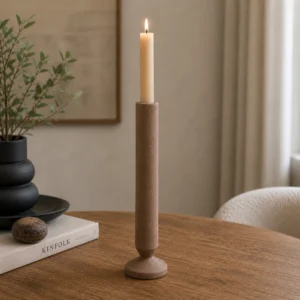 By-Boo Squand Brown Candle Holder