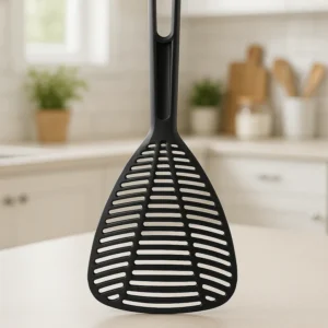 Colander Spoon DUO, Black by Joseph Joseph