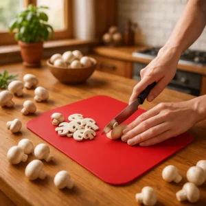 Cutting Board Duo Foldable Red By Joseph Joseph