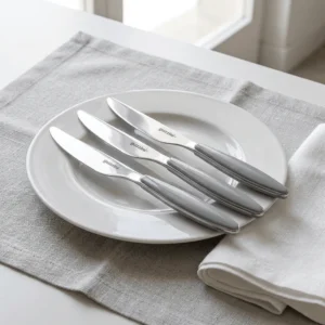 Guzzini Set of 3 Stainless Steel Ergonomic Knives