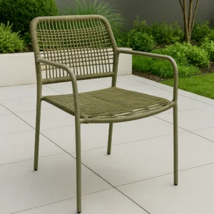 Kare Design Modern Rope Outdoor Armchair Chair